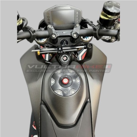 Coperchio centrale serbatoio in carbonio - Ducati Hypermotard 950