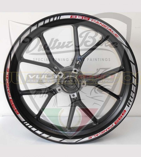 Customizable adhesive profiles for rims - Ducati Panigale 