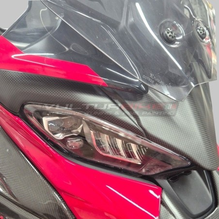 Cupolino in carbonio versione 2025 / 2026 per Ducati Multistrada V4 / V4S / Pikes Peak / V4RS / Rally