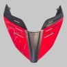Red and carbon single-seater tail for Ducati Panigale and Streetfighter V4 / V4S / V4R