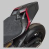Fixe de queue mono avec tampon en carbone central pour Ducati Panigale et Streetfighter V4 / V4S / V4R