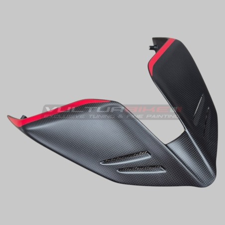 Mono tail set with central carbon pad for Ducati Panigale and Streetfighter V4 / V4S / V4R