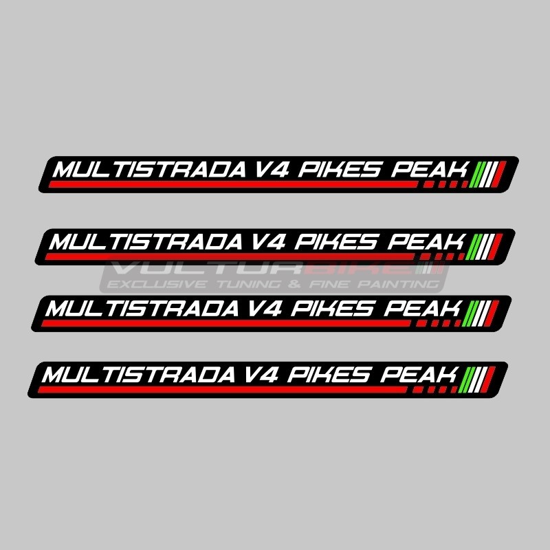 4 universelle 3D-Harzklebstoffe - Ducati Multistrada V4 Pikes Peak