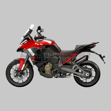 Complete design graphic set Pikes Peak 2025 for Ducati Multistrada V4 2021 / 2026
