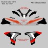 Set grafica completa design Pikes Peak 2025 per Ducati Multistrada V4 2021 / 2026