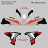 Komplettes Design-Grafikset Pikes Peak 2025 für Ducati Multistrada V4 2021 / 2026