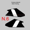 Set decalcomanie decorative per Ducati Streetfighter V4 design Corse 2026