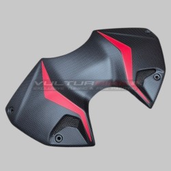 Couvercle de batterie en carbone de conception personnalisée pour Ducati Streetfighter V4