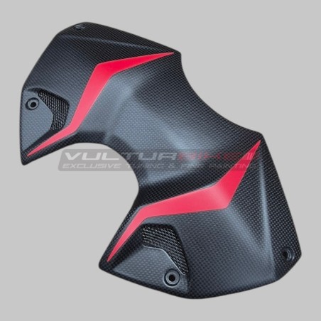 Kundenspezifischer Carbon-Batteriedeckel für Ducati Streetfighter V4