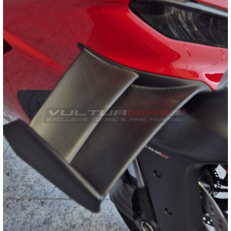 V4R-Version Kohlenstoff-Flügelset für Ducati Panigale V4 / V4S / V4R