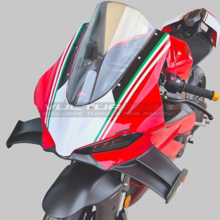 Ensemble d’ailes en carbone version V4R pour Ducati Panigale V4 / V4S / V4R