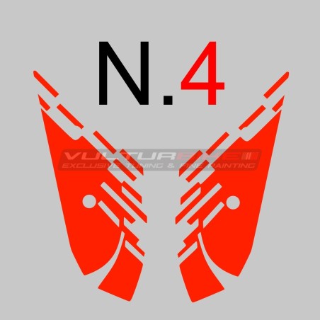 Set decalcomanie per Ducati Panigale V4 Design Desmosedici GP