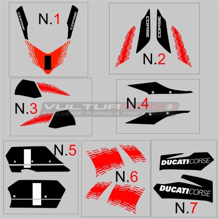 Decal set for Ducati Panigale V2 2020 / 2024 Design Desmosedici GP