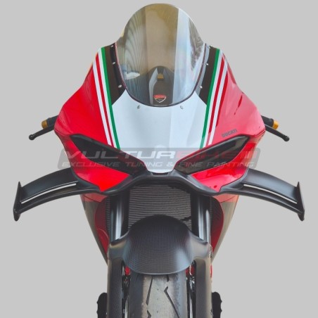 Ensemble décoratif tricolore italien pour Ducati Panigale V4 / V4S
