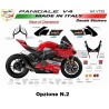 Kit de pegatinas de diseño Race of Champion - Ducati Panigale V4 2018 / 2019