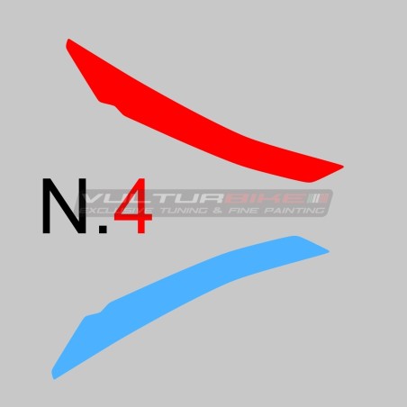 Set decalcomanie per serbatoio e carene - BMW S1000XR carena nera
