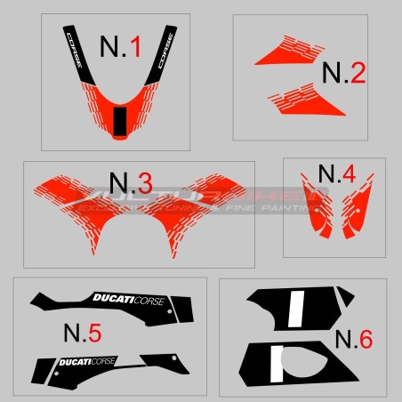 Decal set for Ducati Panigale V4 Design Desmosedici GP
