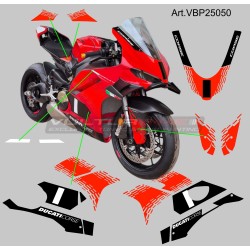 Set de calcomanías para Ducati Panigale V4 Design Desmosedici GP