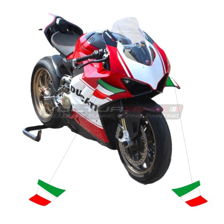 Stickers d’ailerons personnalisables - Ducati Panigale V4