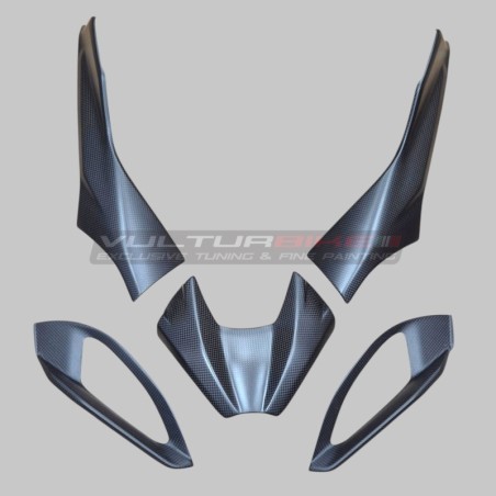 Carbon-Abdeckungsset für Airbox-Zehenkappe – Ducati Multistrada V4 / V4S – 2025 / 2026