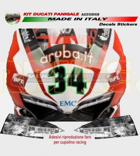 Adesivi riproduzione fanali - Ducati Panigale 959/1299 