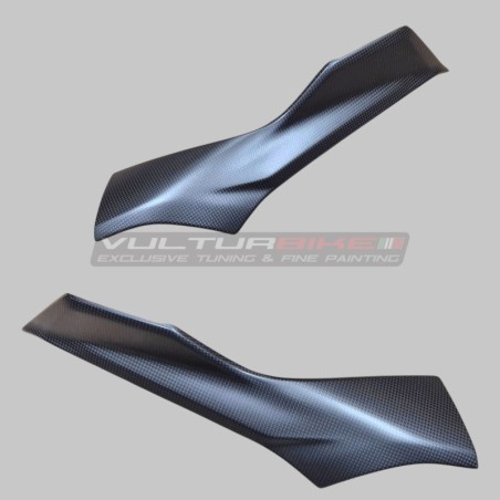 Set de funda de carbono para la puntera de la caja de aire - Ducati Multistrada V4 / V4S - 2025 / 2026