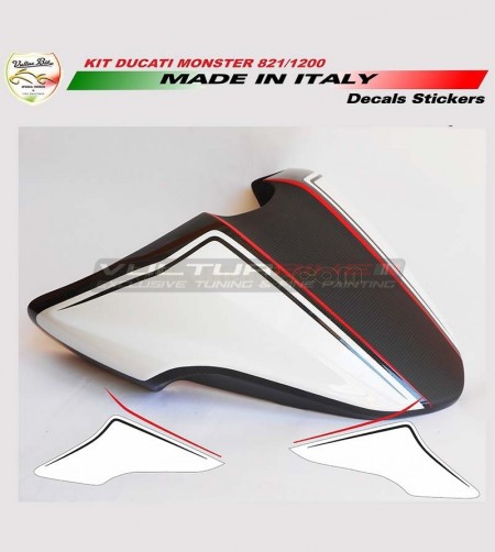Sticker-Kit für Abdeckungen - Ducati Monster 821/1200