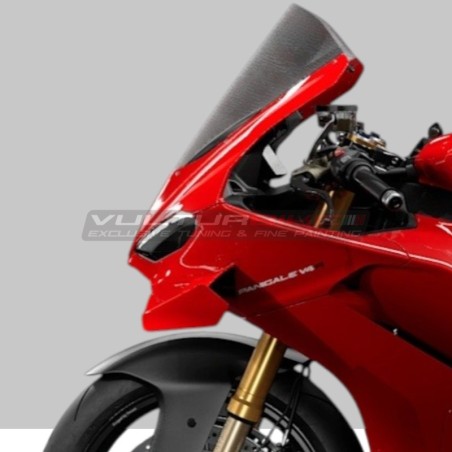 Ensemble d’ailettes en fibre plastique pour Ducati Panigale V4 / V4S 2025 / 2026 (Nouvelle version V4R 2026)