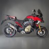 Funda Evolution monoplaza en carbono de colores para Ducati Multistrada V4 / V4S de 2021 a 2026