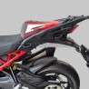 Evolution Einsitzer-Abdeckung in farbigem Carbon für Ducati Multistrada V4 / V4S von 2021 bis 2026