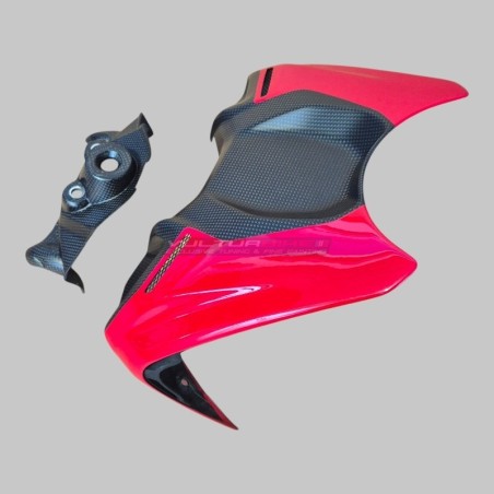 Set coperchio batteria evolution in fibra di carbonio - Ducati Panigale V4