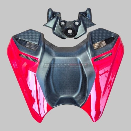 Set coperchio batteria evolution in fibra di carbonio - Ducati Panigale V4