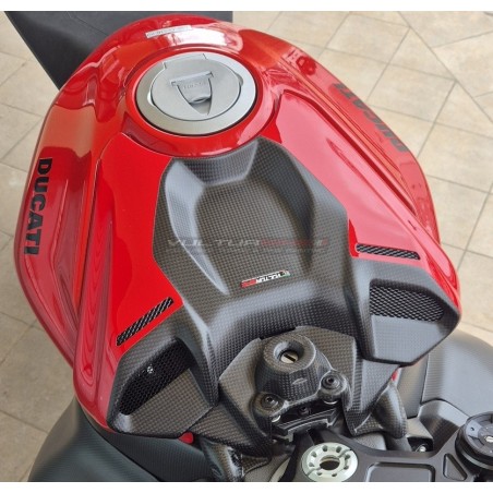Set coperchio batteria evolution in fibra di carbonio - Ducati Panigale V4