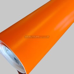 Película adhesiva para wrapping naranja mate