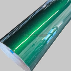 Film adhésif pour wrapping paillettes vert foncé