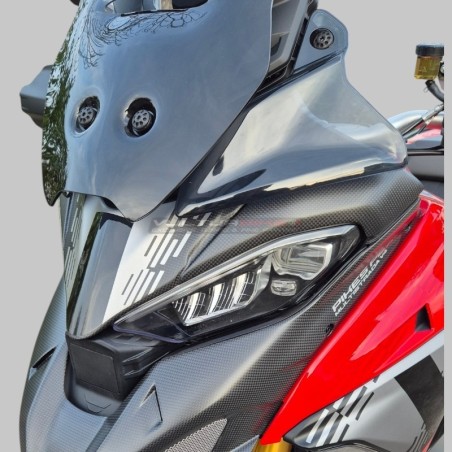 Cupolino in carbonio personalizzato per Ducati multistrada V4 Pikes Peak 2025 / 2026
