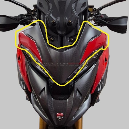 Cupolino carbonio personalizzato per Ducati Multistrada V4 2025 / 2026