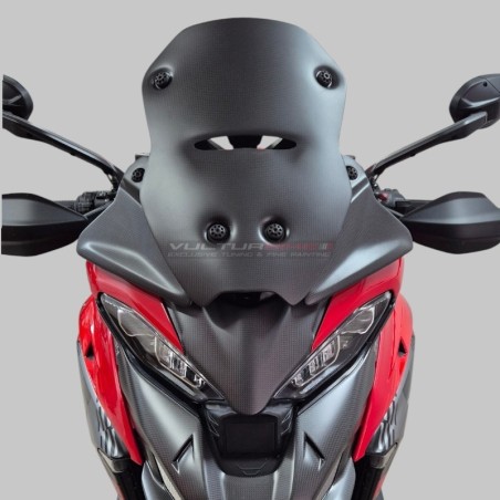 Windschild in Sportversion für Ducati Multistrada V4 - Carbon