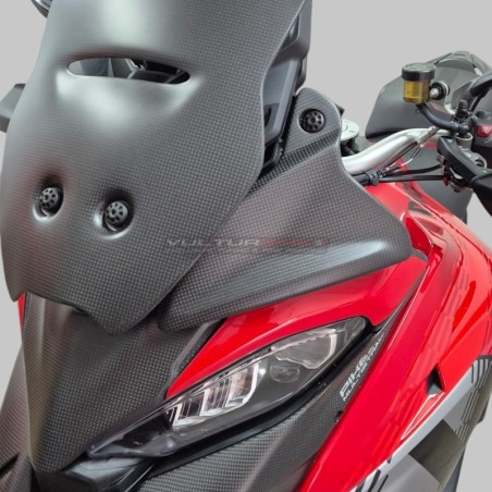 Parabrisas versión deportiva para Ducati Multistrada V4 - carbono