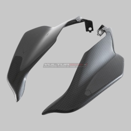 Cupolino inferiore sotto faro in carbonio - Ducati Streetfighter V4 e V2