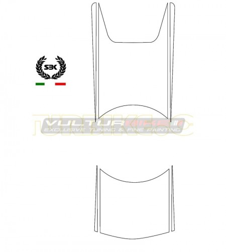 Adesivo Fascia Serbatoio - Ducati 848/1098/1198