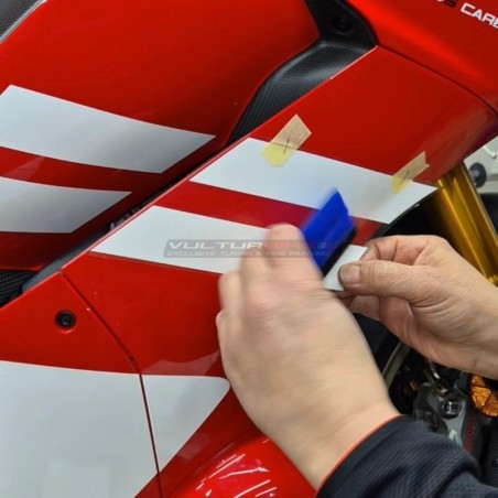 Autocollants décoratifs pour Panigale V4R My 2026 carénages Ducati côté