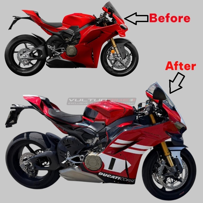 Ensemble graphique décoratif pour carénages - Ducati Panigale V4 / V4S 2025 / 2026