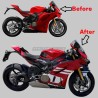 Set gráfico decorativo para carenados - Ducati Panigale V4 / V4S 2025 / 2026