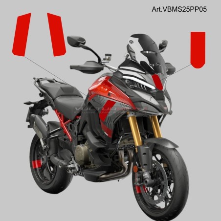 Numeri adesivi per pannelli laterali e cupolino frontale - Ducati Multistrada V4 Pikes Peak