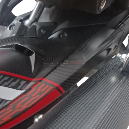 Parafango posteriore in carbonio design inedito - Ducati Multistrada V4 Pikes Peak