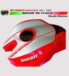 Aluminium-Tank-Aufkleber - Ducati Monster 821/1200