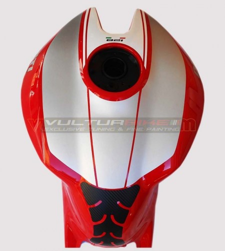 Pegatinas de depósito de aluminio - Ducati Monster 821/1200