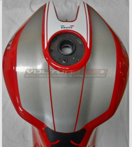 Tank's stickers titanium - Ducati Monster 821/1200/S