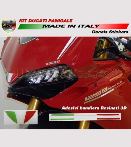 3D harzige Flagge Aufkleber - Ducati Panigale 899/1199/1299/959